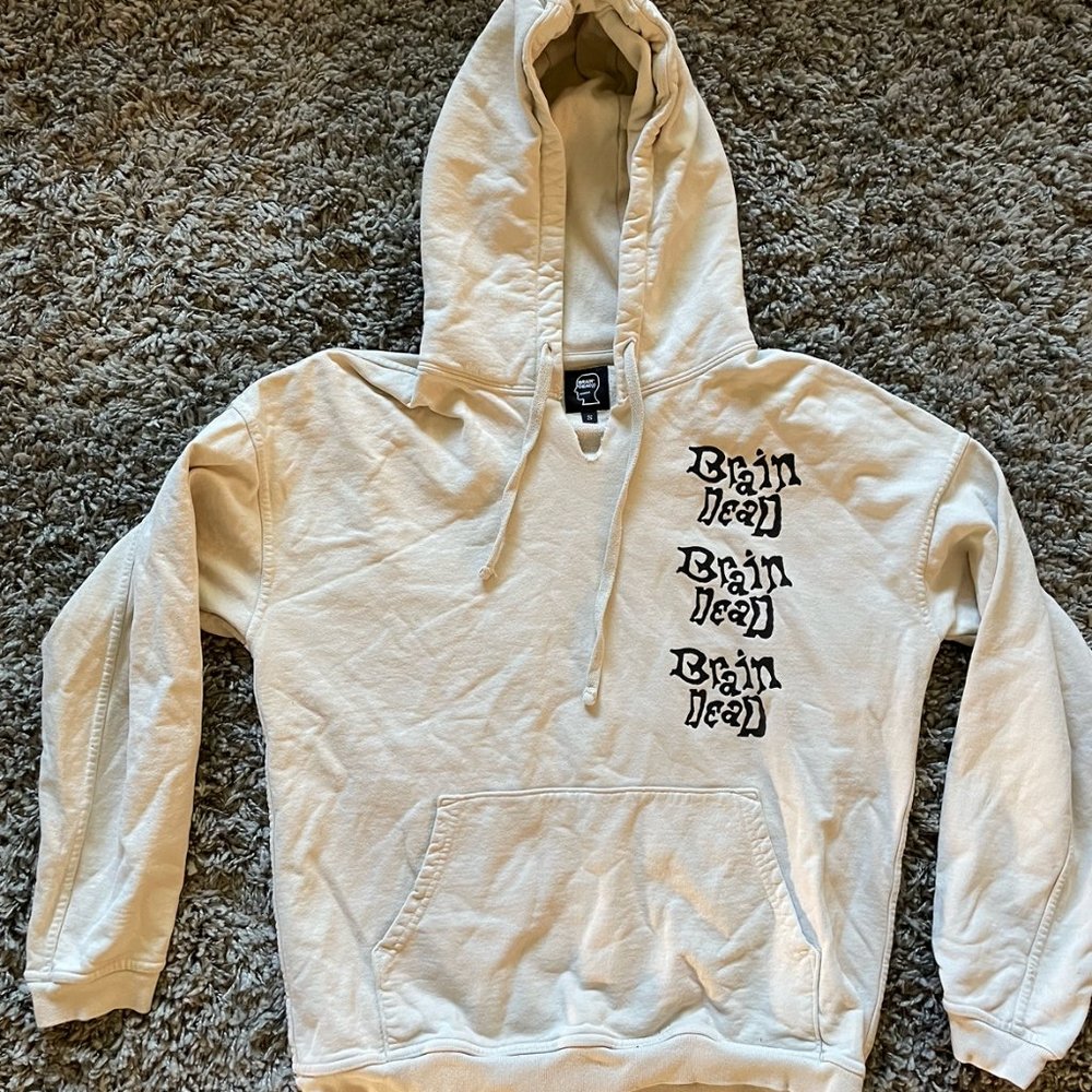Braindead Hoodie Tan